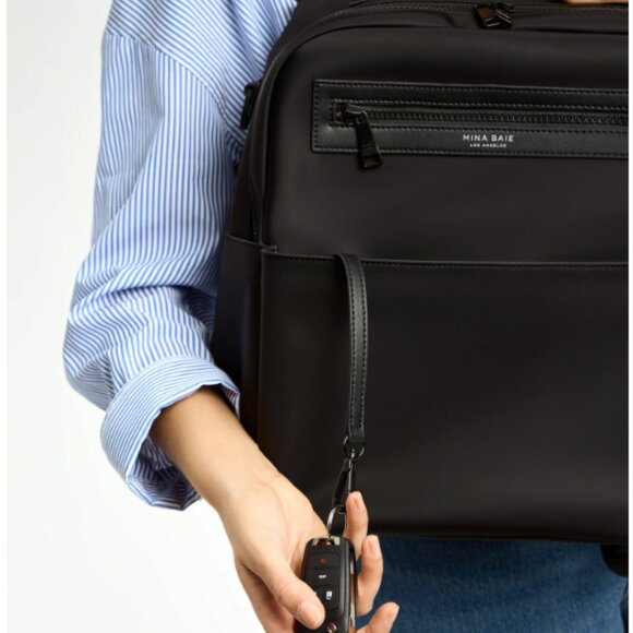 Mina Baie Noah Backpack Nylon Full main image 4